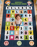 Gizemli Kelimeler Adası Oyun Halısı